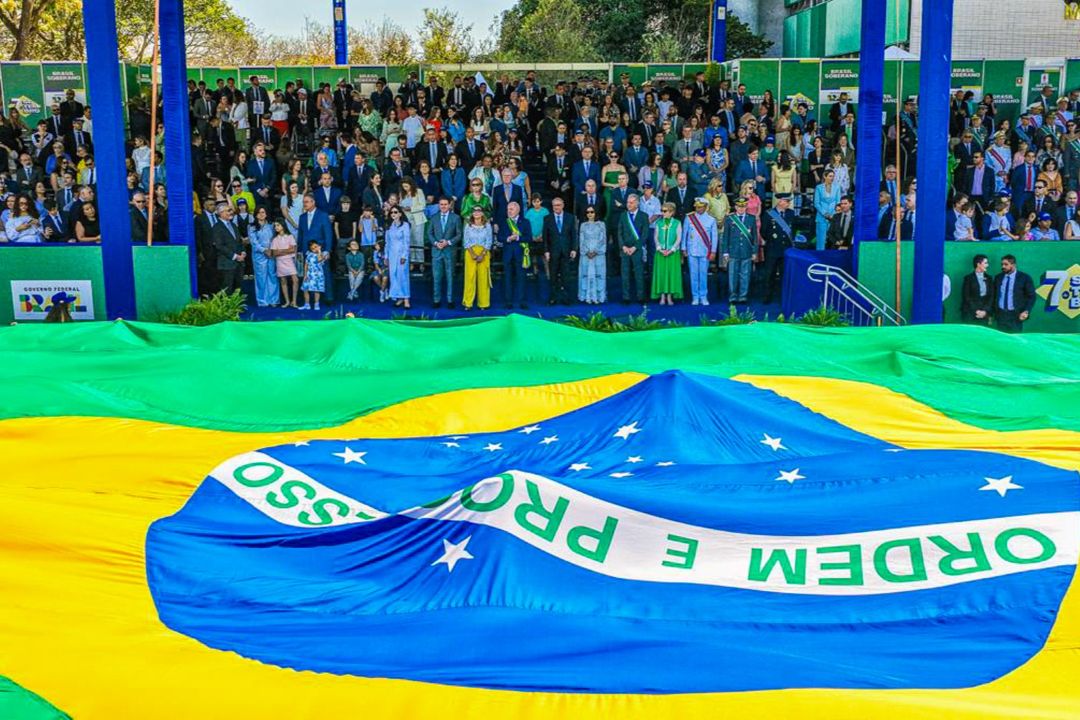Desfile de 7 de Setembro realça soberania do Brasil nos 203 anos da independência
